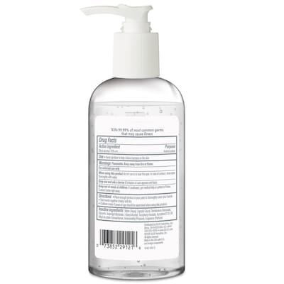 PURELL Advanced Hand Sanitizer Refreshing Gel, Clean Scent, 8 oz Pump Bottle (4040-12-S EA)