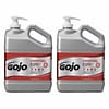 GOJO Gel Pumice Hand Cleaner, Cherry Fragrance, 1 Gallon Hand Cleaner with Pumice Pump Bottle, 2/Pac