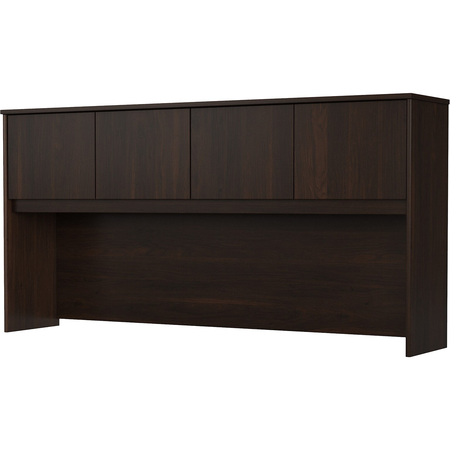 Bush Business Furniture Studio C 72W Desk Hutch, Black Walnut (SCH172BW)