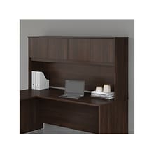 Bush Business Furniture Studio C 72W Desk Hutch, Black Walnut (SCH172BW)