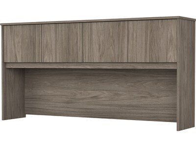 Bush Business Furniture Studio C 72W Desk Hutch, Modern Hickory (SCH172MH)