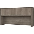 Bush Business Furniture Studio C 72W Desk Hutch, Modern Hickory (SCH172MH)