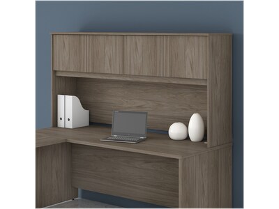 Bush Business Furniture Studio C 72W Desk Hutch, Modern Hickory (SCH172MH)