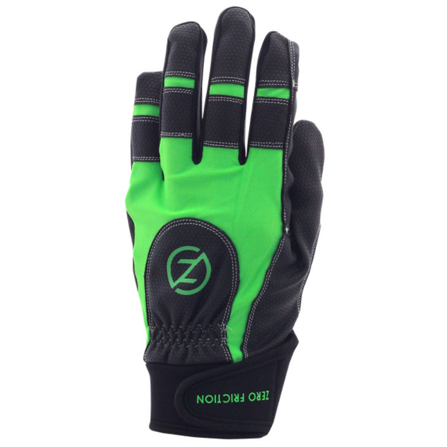 Zero Friction Lime Performance Work Glove, Nylon/Polyurethane, Universal Fit, 1 Pair
