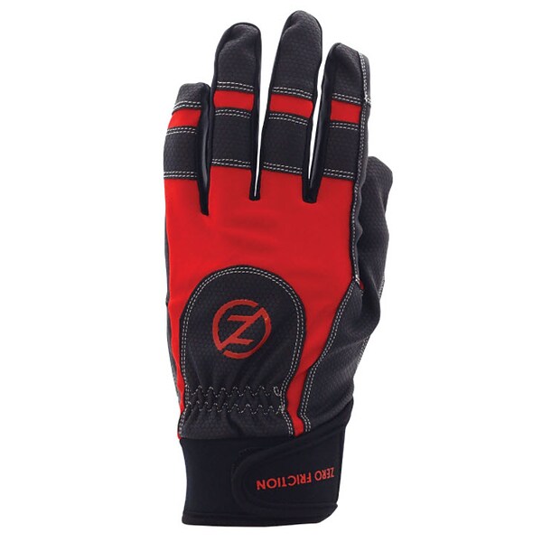 Zero Friction Red Performance Work Glove, Nylon/Polyurethane, Universal Fit, 1 Pair