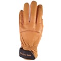 Zero Friction Tan All Leather with Strap Work Glove, Sheepskin Leather, Universal Fit, 1 Pair