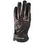 Zero Friction Black All Leather with Strap Work Glove, Sheepskin Leather, Universal Fit, 1 Pair