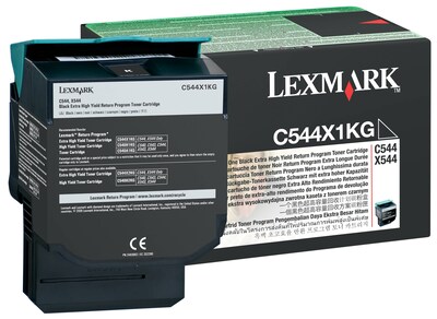 Lexmark C544 Black Extra High Yield Toner Cartridge