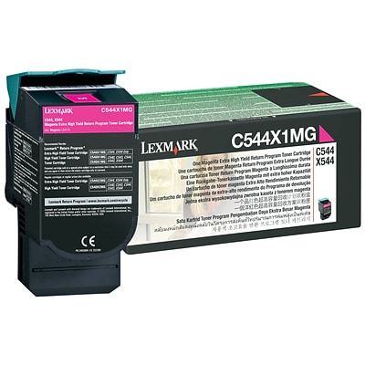 Lexmark C544 Magenta Extra High Yield Toner Cartridge