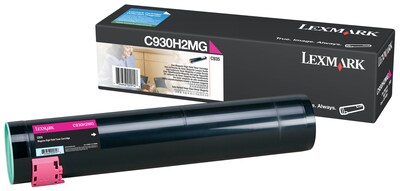 Lexmark C930 Magenta High Yield Toner Cartridge