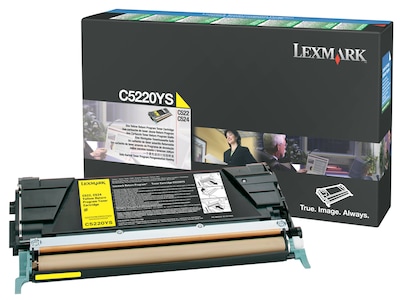 Lexmark C5220YS Yellow Standard Yield Toner Cartridge