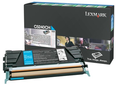 Lexmark C5240CH Cyan High Yield Toner Cartridge