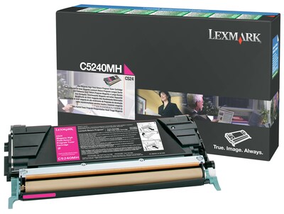 Lexmark C5240MH Magenta High Yield Toner Cartridge