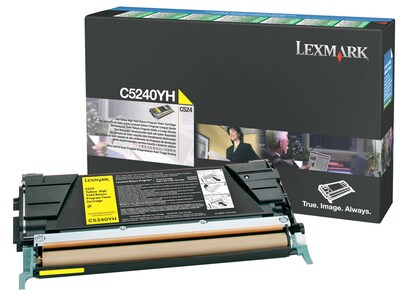 Lexmark C5240YH Yellow High Yield Toner Cartridge
