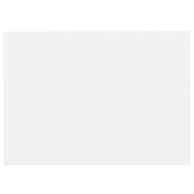 JAM Paper Smooth Personal Notecards, White, 100/Pack (175963)