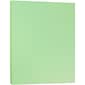 JAM Paper Matte Colored Paper, 28 lbs., 8.5" x 11", Mint Green, 500 Sheets/Ream (16732385B)