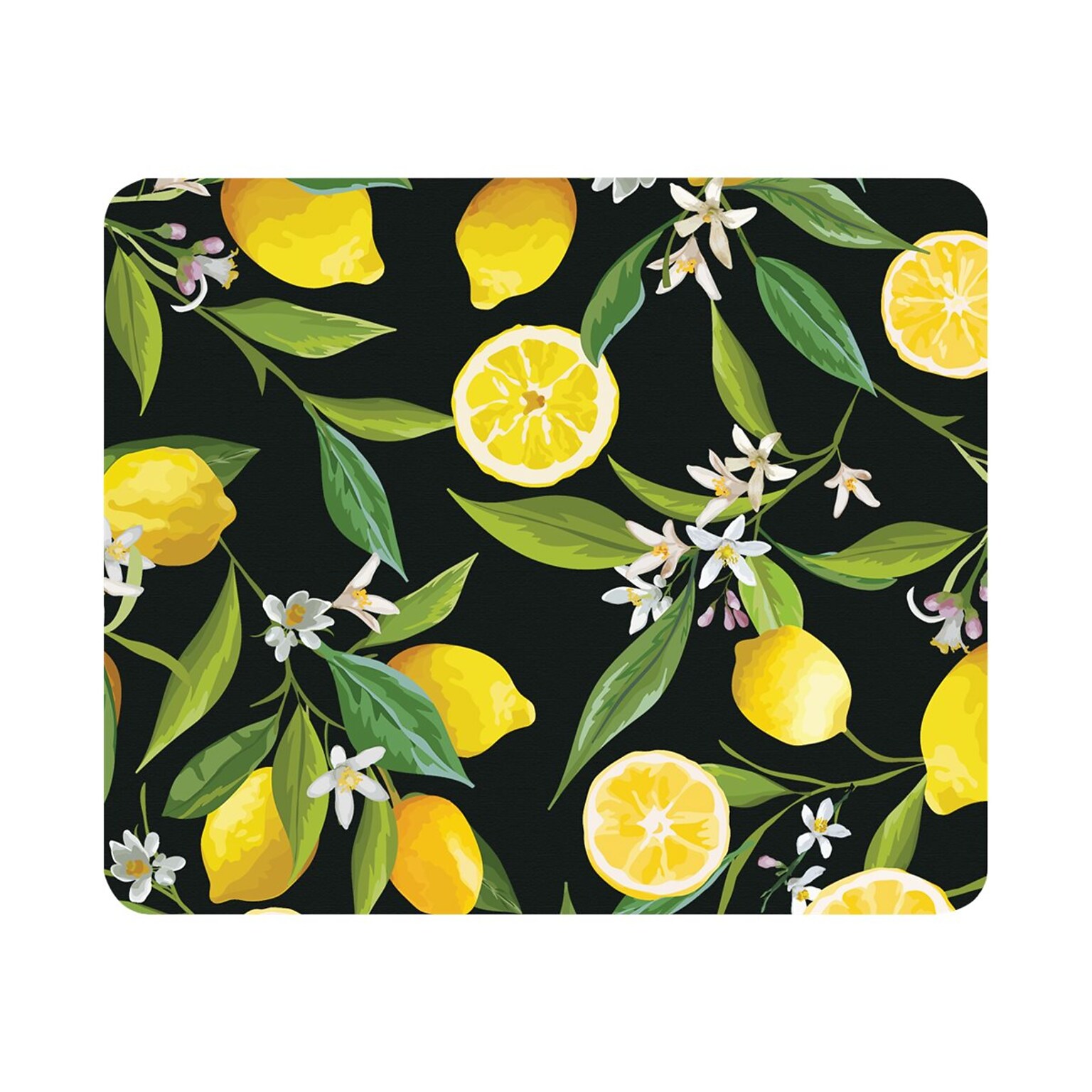 OTM Essentials Prints Series Non-Skid Mouse Pad, Lemon Love (OP-MH-Z065A)