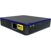 AAXA M7 Business DLP Portable Projector, 3 Hour Battery, Black/Blue (MP-700-01)