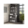 Bush Business Furniture Hybrid 36 W Desktop Hutch, Platinum Gray (HYH236PG)