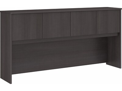 Bush Business Furniture Hybrid 72 W Desktop Hutch, Storm Gray (HYH172SG-Z)