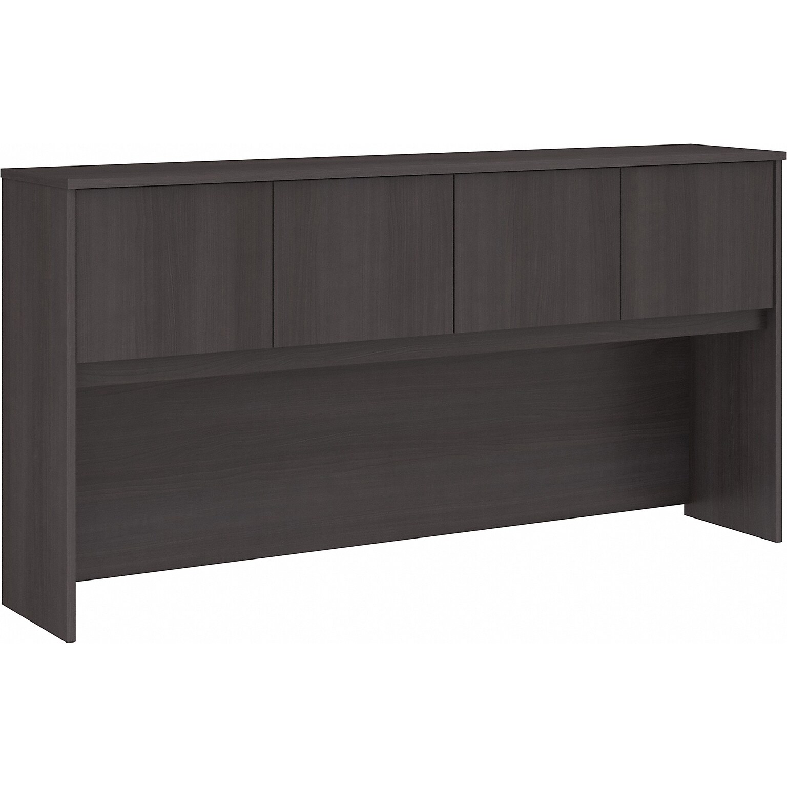 Bush Business Furniture Hybrid 72 W Desktop Hutch, Storm Gray (HYH172SG-Z)