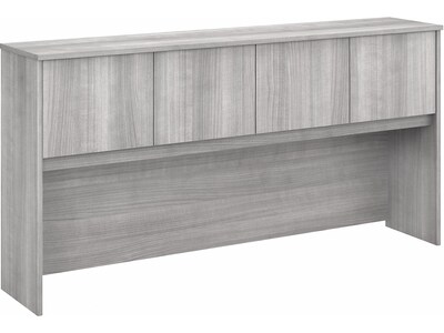 Bush Business Furniture Hybrid 72 W Desktop Hutch, Platinum Gray (HYH172PG-Z)