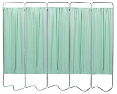Omnimed Privacy Screen with 3 Green Panels (153053-15)