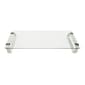 Mount-It! Monitor Stand, Clear/Silver (MI-7262-DS)