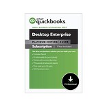 QuickBooks Desktop Enterprise Platinum 2022 for 3 Users, Windows, Download (5100110)