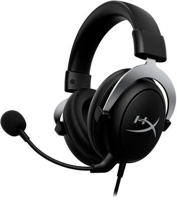 HyperX Cloud HHSC2-CG-SL/G Wired Over-the-Head Gaming Headset, Black