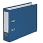 Bindertek Premium Heavy Duty 3" 2-Ring Non-View Binders, Navy (TFN-NV)