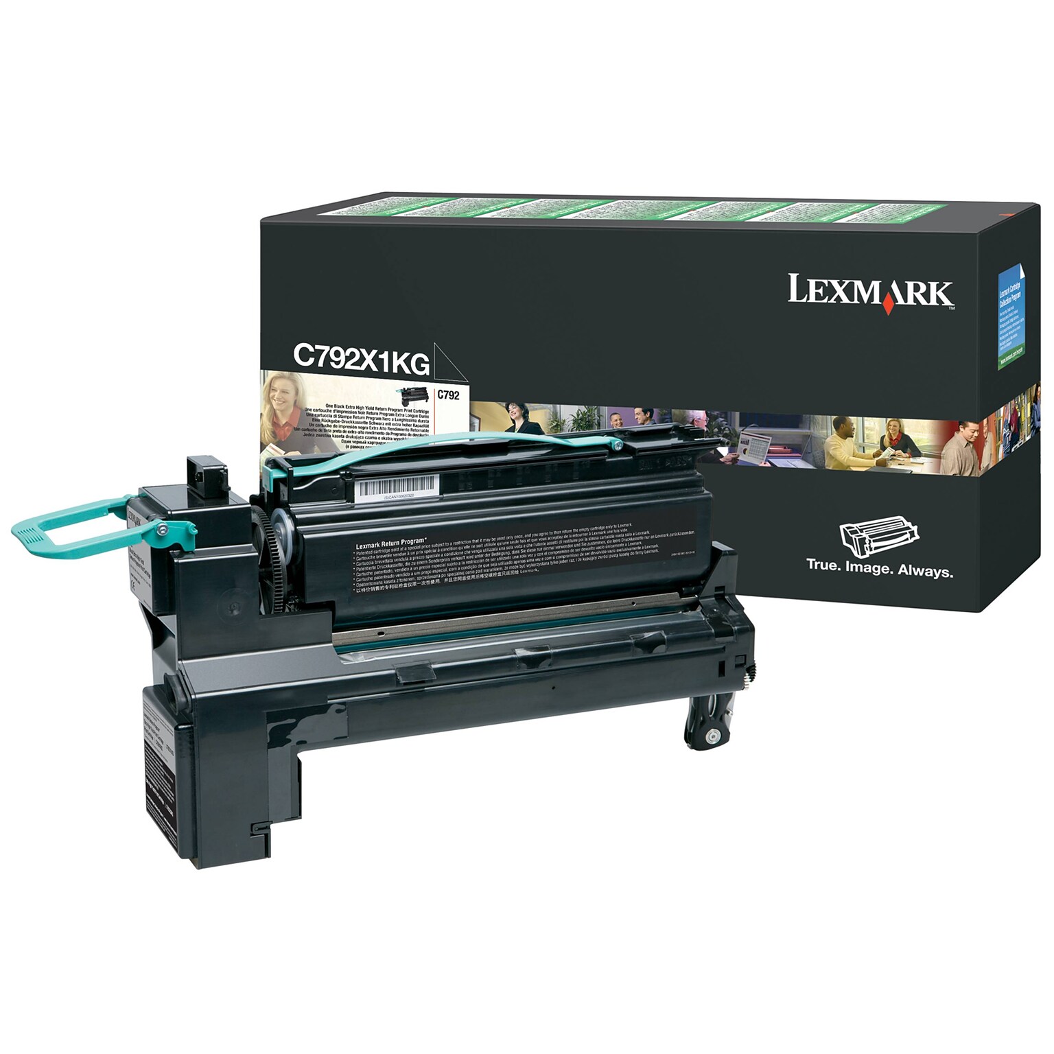 Lexmark C792X1KG Black Extra High Yield Toner Cartridge, Prints Up to 20,000 Pages