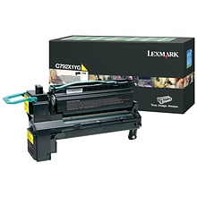 Lexmark C792X1YG Yellow Extra High Yield Toner Cartridge