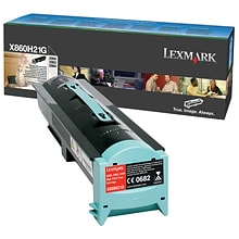 Lexmark X860H21G Black High Yield Toner Cartridge