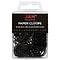 JAM Paper Circular Small Paper Clips, Black, 50/Pack (2187133)