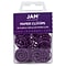 JAM Paper Circular Small Paper Clips, Purple, 50/Pack (2187137)