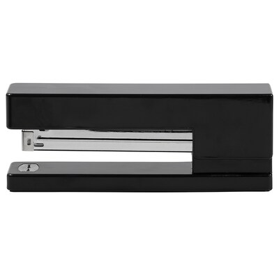 JAM Paper Modern Desktop Stapler, 10 Sheet Capacity, Black (337BLZ)