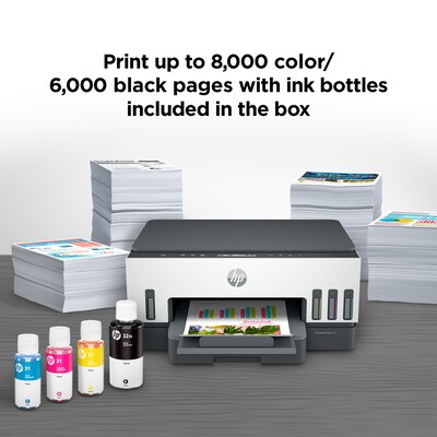 HP Smart Tank 7001 Wireless All-in-One Cartridge-free Ink Tank Inkjet Printer, Up to 2 Years of Ink