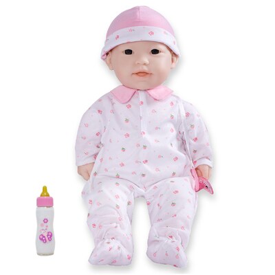 JC Toys La Baby 16 Asian Baby Doll with Pacifier (BER15032)