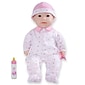 JC Toys La Baby 16" Asian Baby Doll with Pacifier (BER15032)