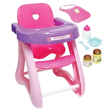 JC Toys For Keeps! High Chair & Accessory Set, 7/Set (BER25500)