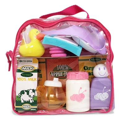 JC Toys For Keeps! Baby Doll Essentials Accessory Bag, 20/Set (BER81102)