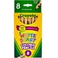 Crayola Write Start Colored Pencils, 8 Per Box, 6 Boxes (BIN684108-6)