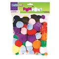 Creativity Street Pom Pons, Bright Hues, Assorted Sizes, 100 Pieces/Pack, 3 Packs (CK-811201-3)