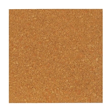 Flipside Natural Cork Tiles, 6 x 6, 4 Per Pack, 3 Packs  (FLP12066-3)