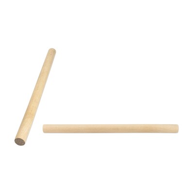 Hygloss 3/4" Wood Dowels, Natural Wood, 25/Pack (HYG84342)