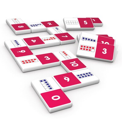 Junior Learning Ten Frames Dominoes, 2/Bundle (JRL479-2)