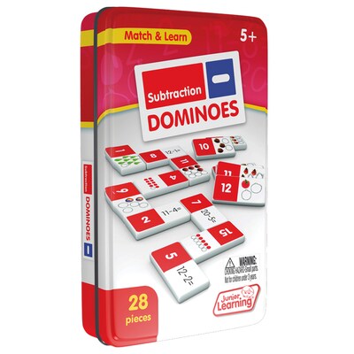 Junior Learning Subtraction Dominoes, 2/Bundle (JRL482-2)