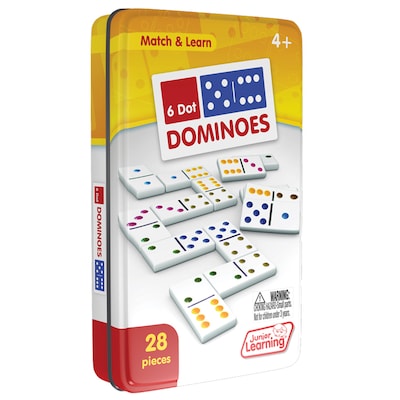 Junior Learning Dot Dominoes, 2 Sets (JRL484-2)