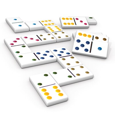 Junior Learning Dot Dominoes, 2 Sets (JRL484-2)
